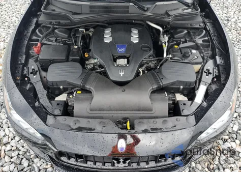 2017 Maserati Ghibli S из США, поврежденный, VIN ZAM57RSA3H1206281